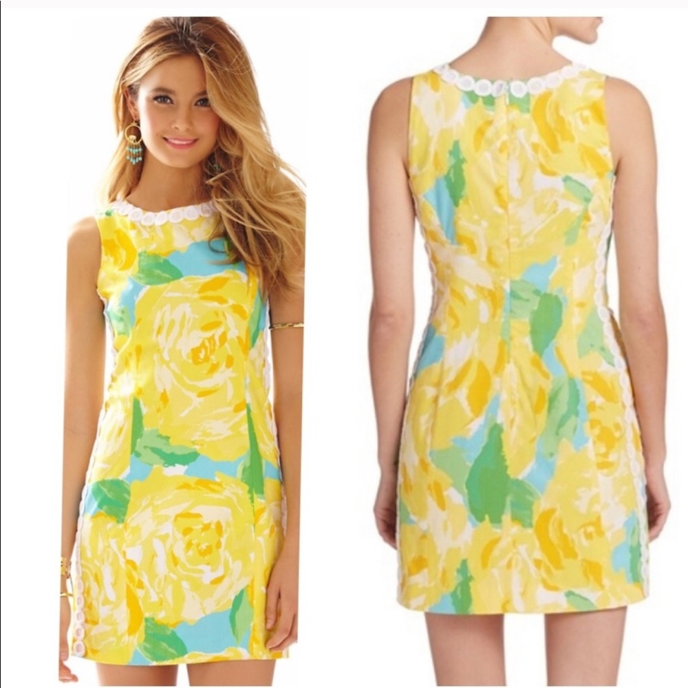 Lilly Pulitzer Mila Shift Dress Size 10